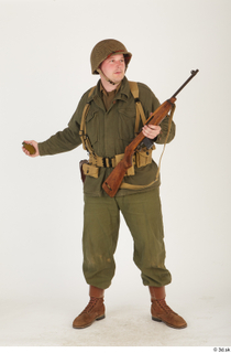 U.S.Army uniform World War II. - Technical Corporal - poses…